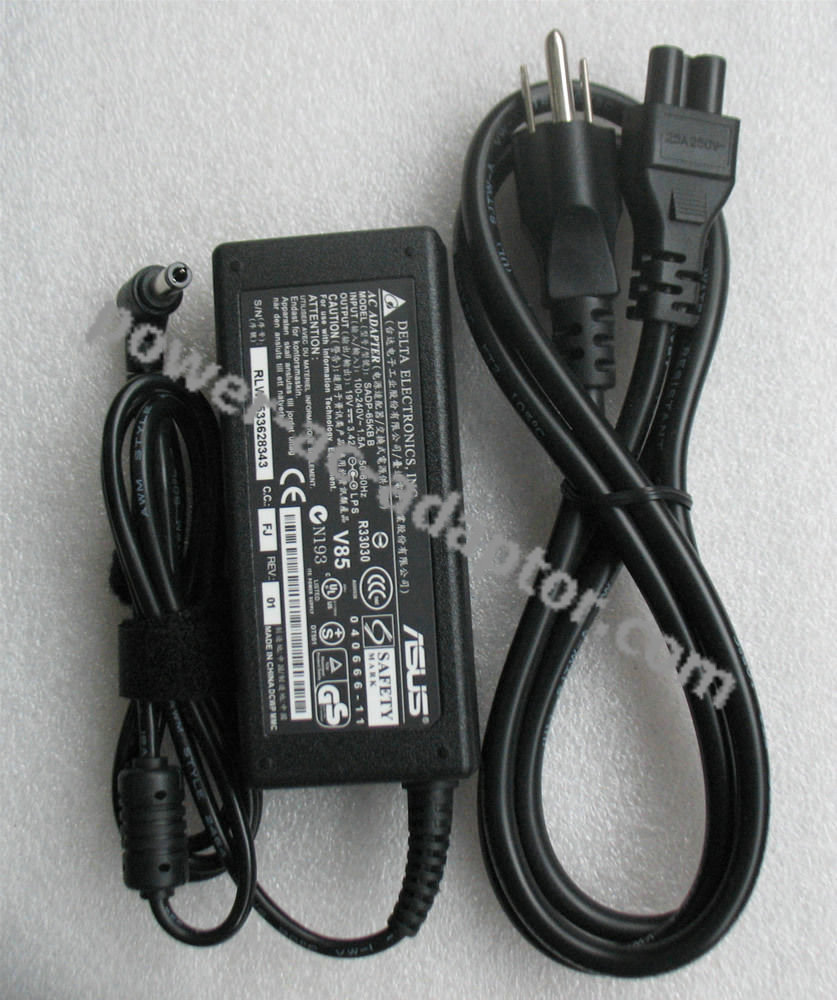 ASUS K60IJ 19V 65W 3.42A Laptop AC Power Adapter Supply Charger
